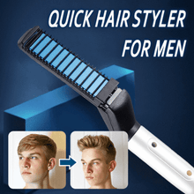 Load image into Gallery viewer, BEARD & HAIR STRAIGHTENER COMB FOR MEN