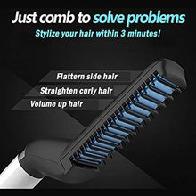 Load image into Gallery viewer, BEARD & HAIR STRAIGHTENER COMB FOR MEN