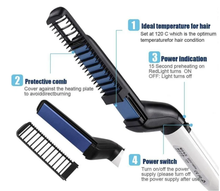 Load image into Gallery viewer, BEARD &amp; HAIR STRAIGHTENER COMB FOR MEN
